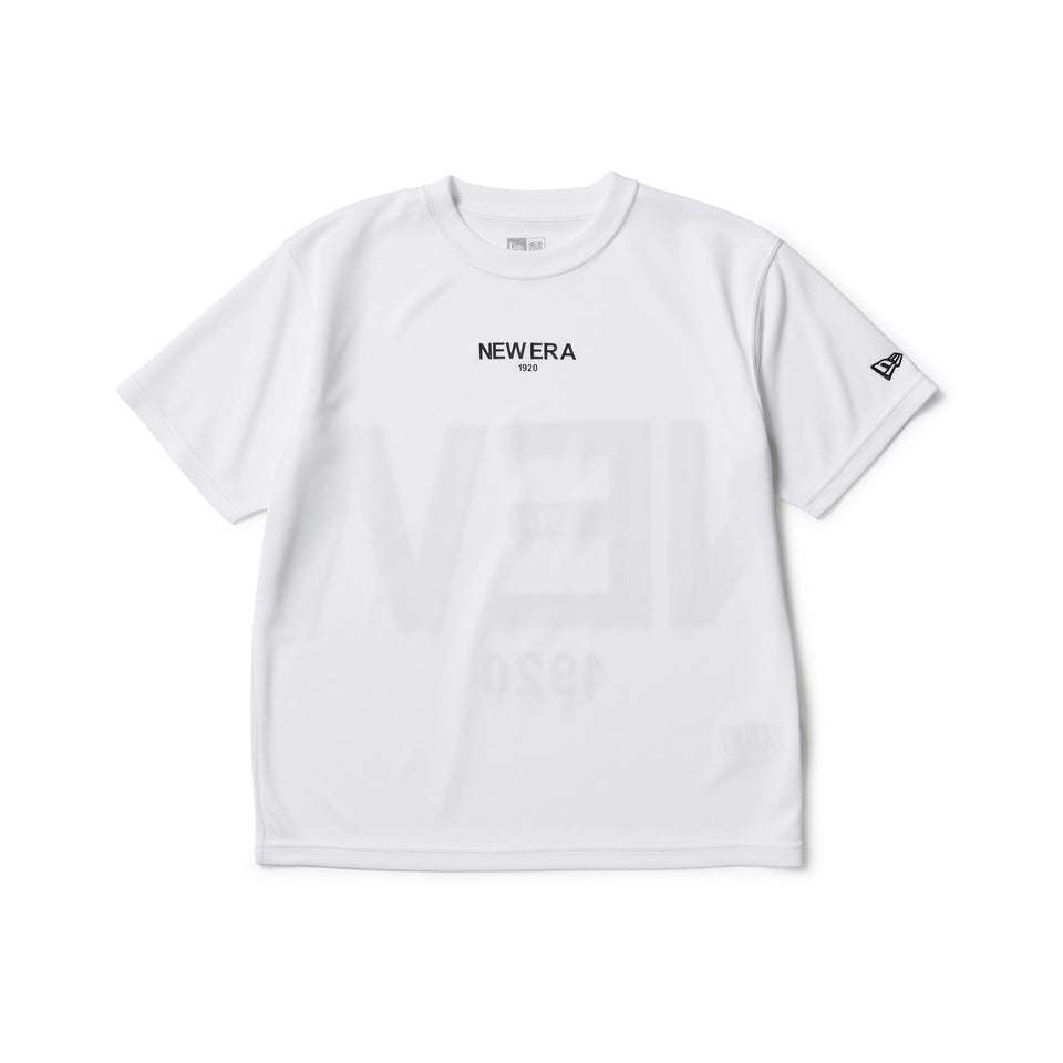 キッズ Youth 半袖 テック Tシャツ Zoom Up Logo ホワイト 26SS | NEW ERA ニューエラ公式オンラインストア