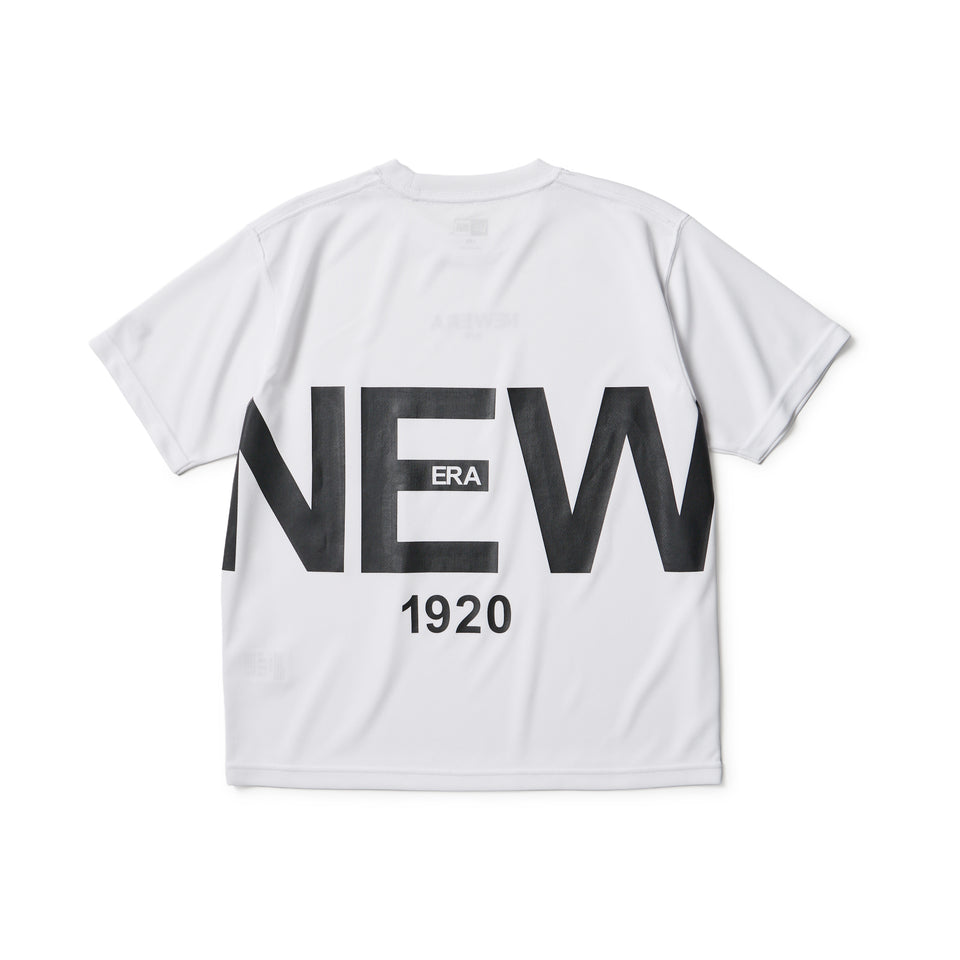 キッズ Youth 半袖 テック Tシャツ Zoom Up Logo ホワイト 26SS | NEW ERA ニューエラ公式オンラインストア