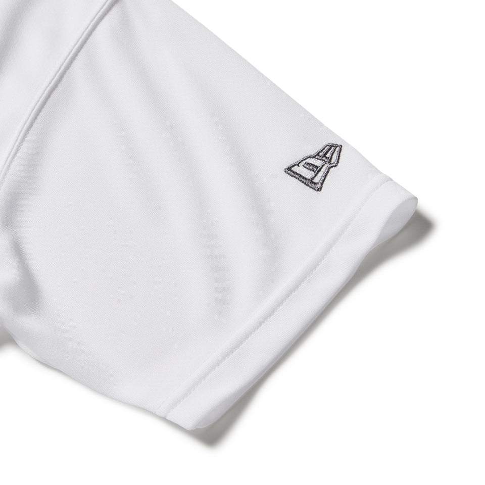キッズ Youth 半袖 テック Tシャツ Zoom Up Logo ホワイト 26SS | NEW ERA ニューエラ公式オンラインストア