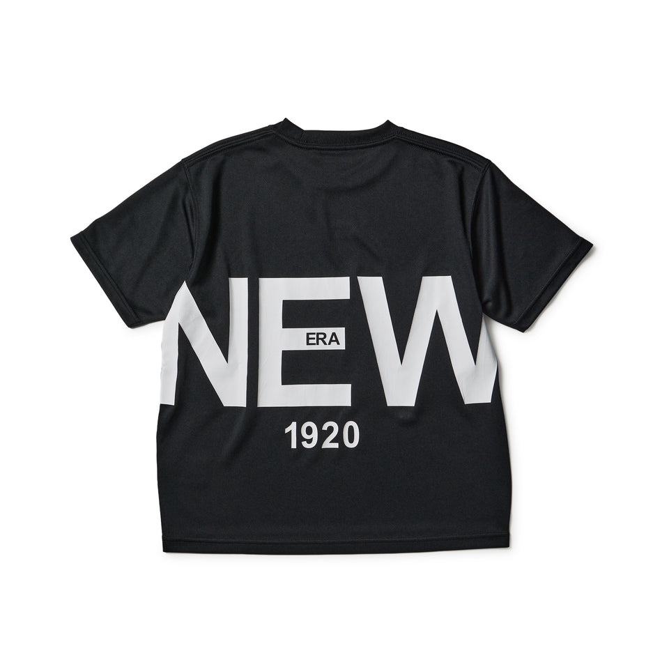キッズ Youth 半袖 テック Tシャツ Zoom Up Logo ブラック 26SS | NEW ERA ニューエラ公式オンラインストア