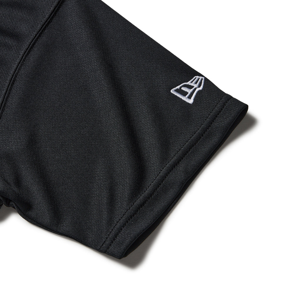 キッズ Youth 半袖 テック Tシャツ Zoom Up Logo ブラック 26SS | NEW ERA ニューエラ公式オンラインストア