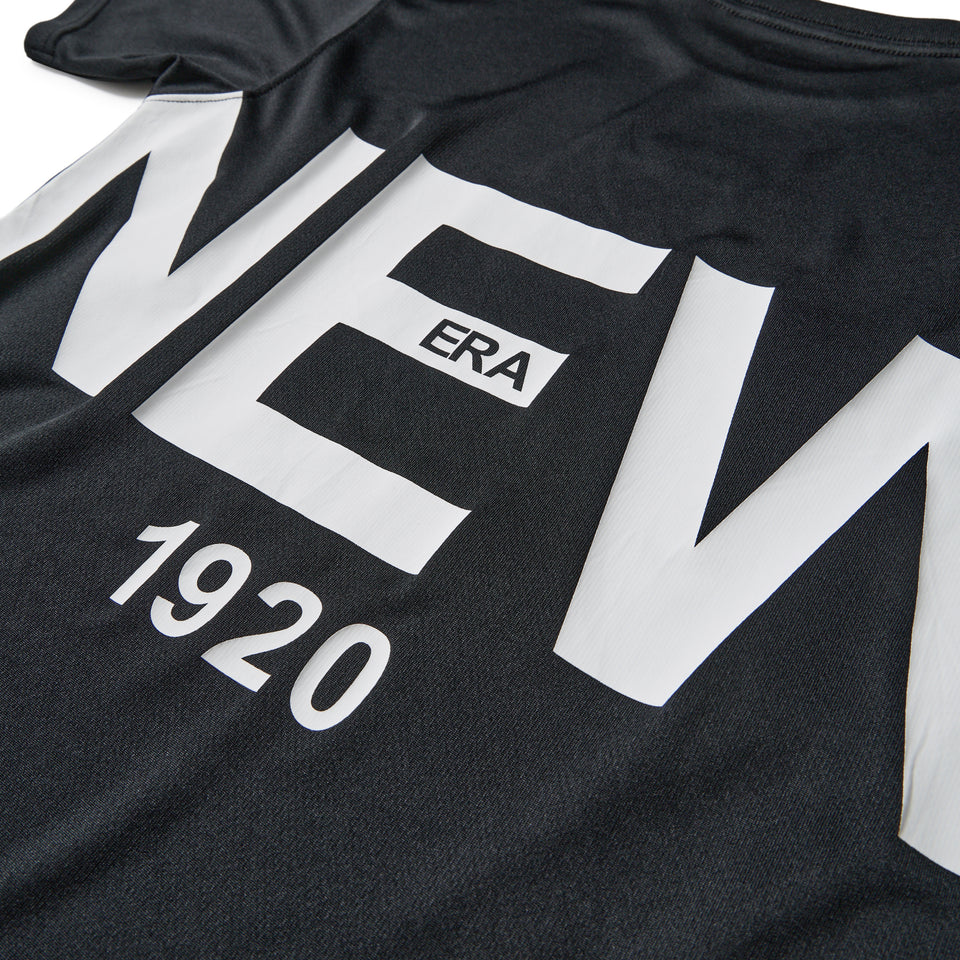 キッズ Youth 半袖 テック Tシャツ Zoom Up Logo ブラック 26SS | NEW ERA ニューエラ公式オンラインストア