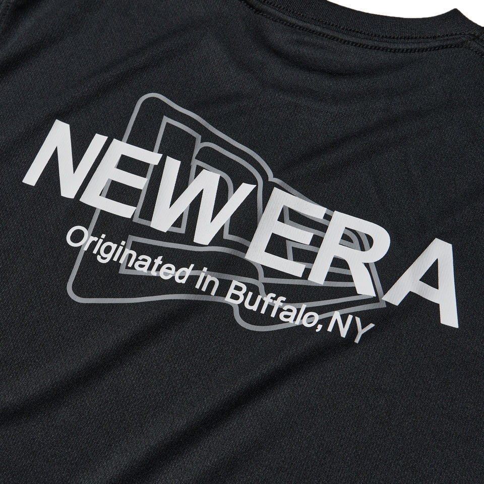 キッズ Youth 半袖 テック Tシャツ Bufflalo Est. ブラック 26SS | NEW ERA ニューエラ公式オンラインストア