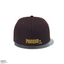 59FIFTY PEANUTS サンディエゴ・パドレス バーントウッド
