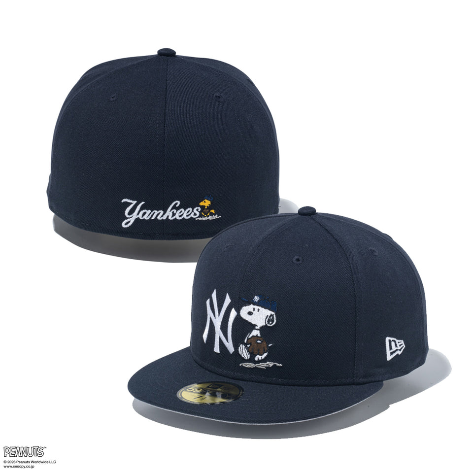 59FIFTY PEANUTS ニューヨーク・ヤンキース ネイビー