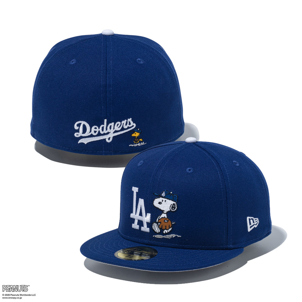 59FIFTY PEANUTS ロサンゼルス・ドジャース ダークロイヤル