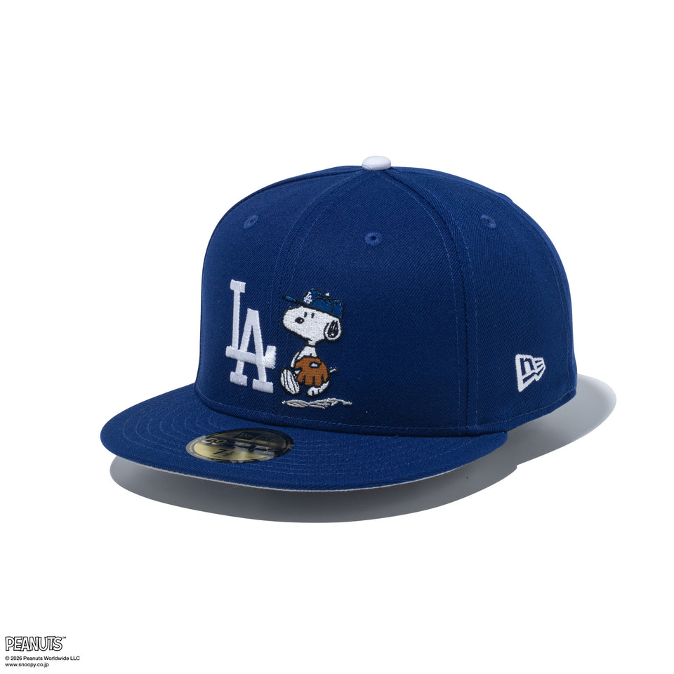 59FIFTY PEANUTS ロサンゼルス・ドジャース ダークロイヤル