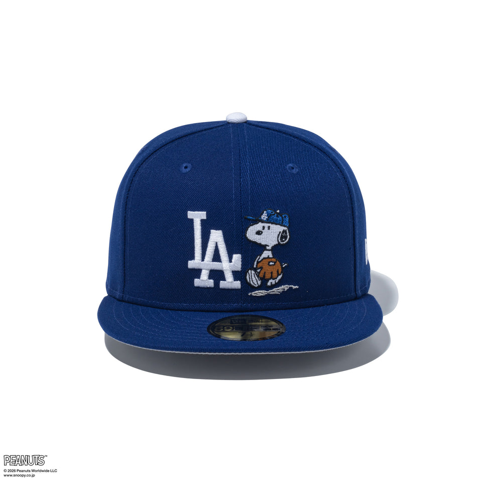 59FIFTY PEANUTS ロサンゼルス・ドジャース ダークロイヤル