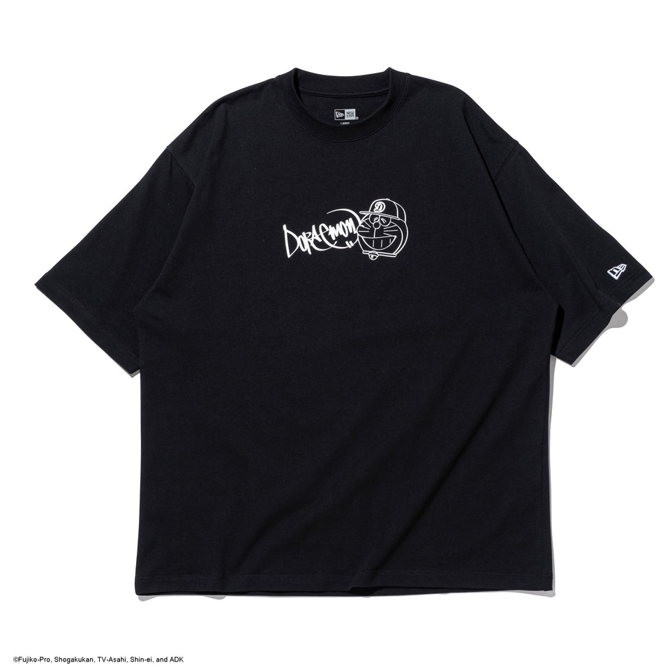 半袖 オーバーサイズド コットン Tシャツ ドラえもん グラフィティ ブラック | NEW ERA ニューエラ公式オンラインストア