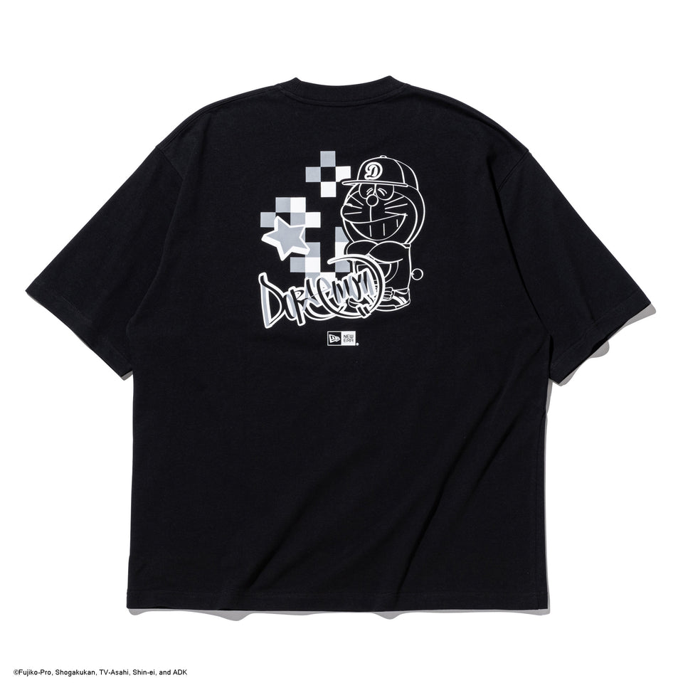 半袖 オーバーサイズド コットン Tシャツ ドラえもん グラフィティ ブラック | NEW ERA ニューエラ公式オンラインストア