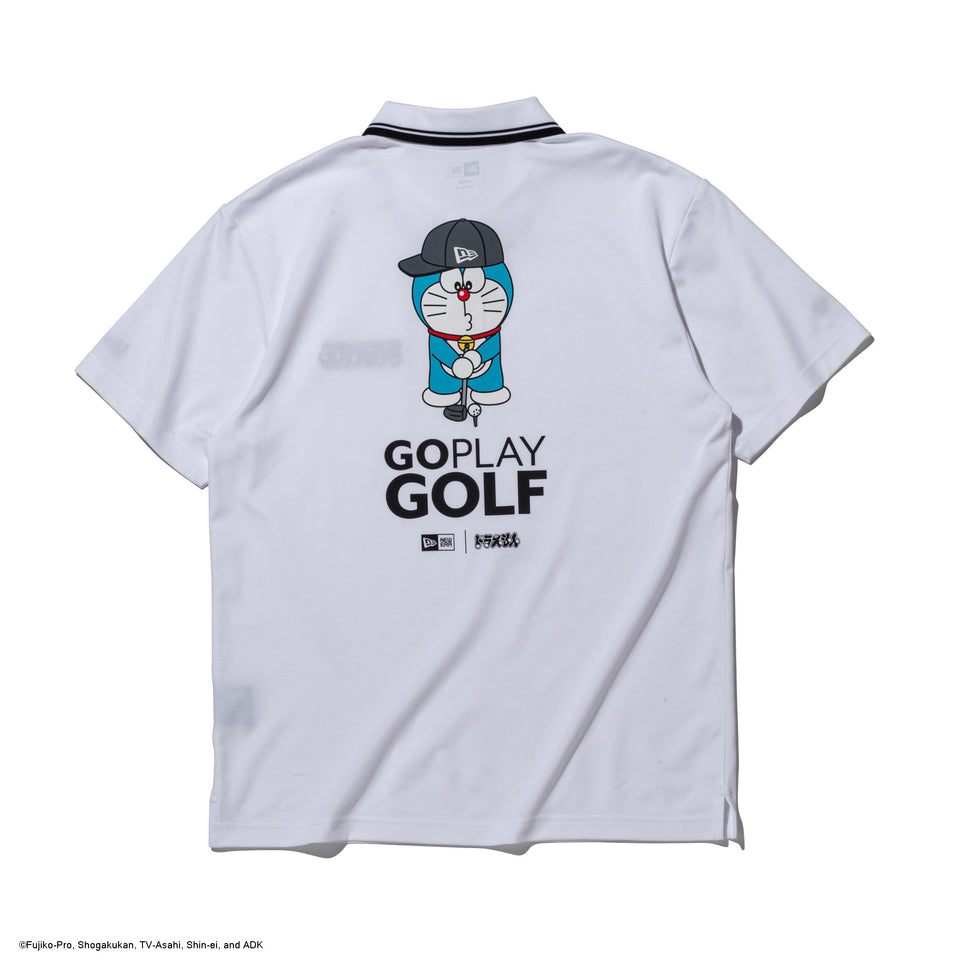 半袖 鹿の子 ポロシャツ ドラえもん GO PLAY GOLF ホワイト | ゴルフ | NEW ERA ニューエラ公式オンラインストア