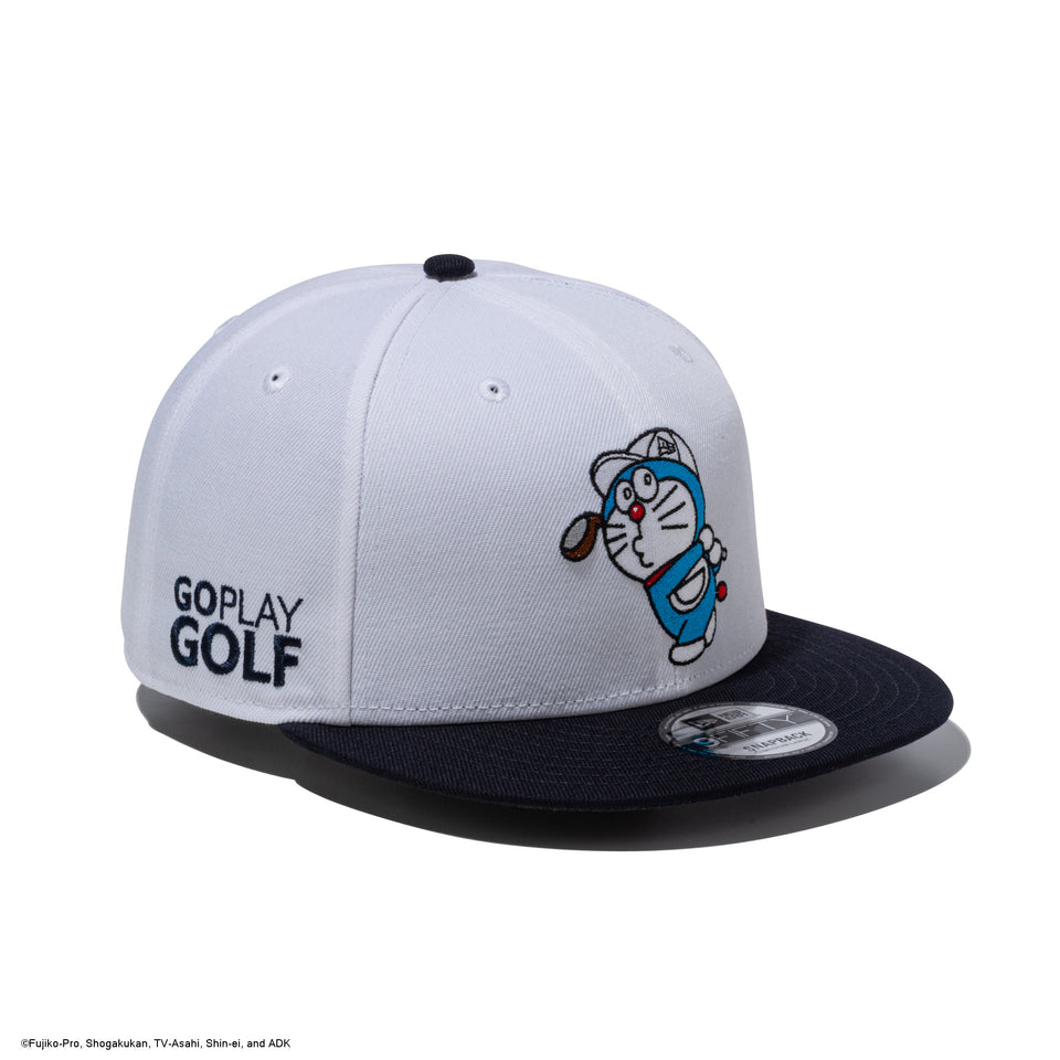 9FIFTY ドラえもん GO PLAY GOLF ホワイト ネイビーバイザー | ゴルフ | NEW ERA ニューエラ公式オンラインストア
