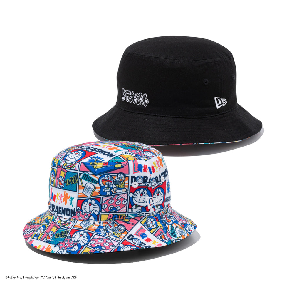 バケット01 リバーシブル ドラえもん コミック ブラック | NEW ERA ニューエラ公式オンラインストア