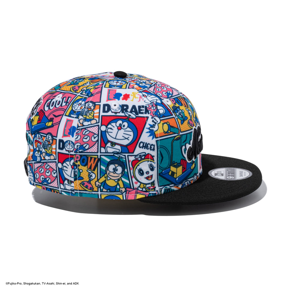 9FIFTY ドラえもん コミック オールオーバープリント ブラックバイザー | NEW ERA ニューエラ公式オンラインストア