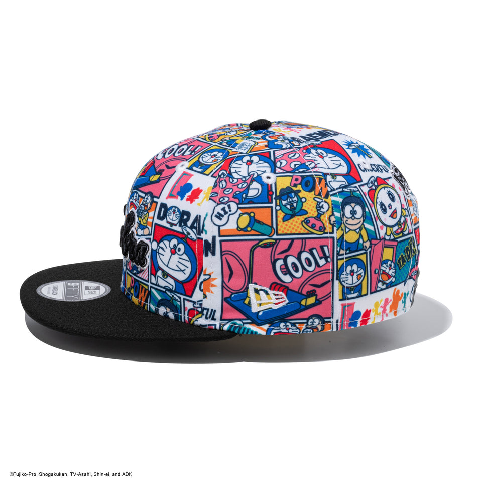 9FIFTY ドラえもん コミック オールオーバープリント ブラックバイザー | NEW ERA ニューエラ公式オンラインストア