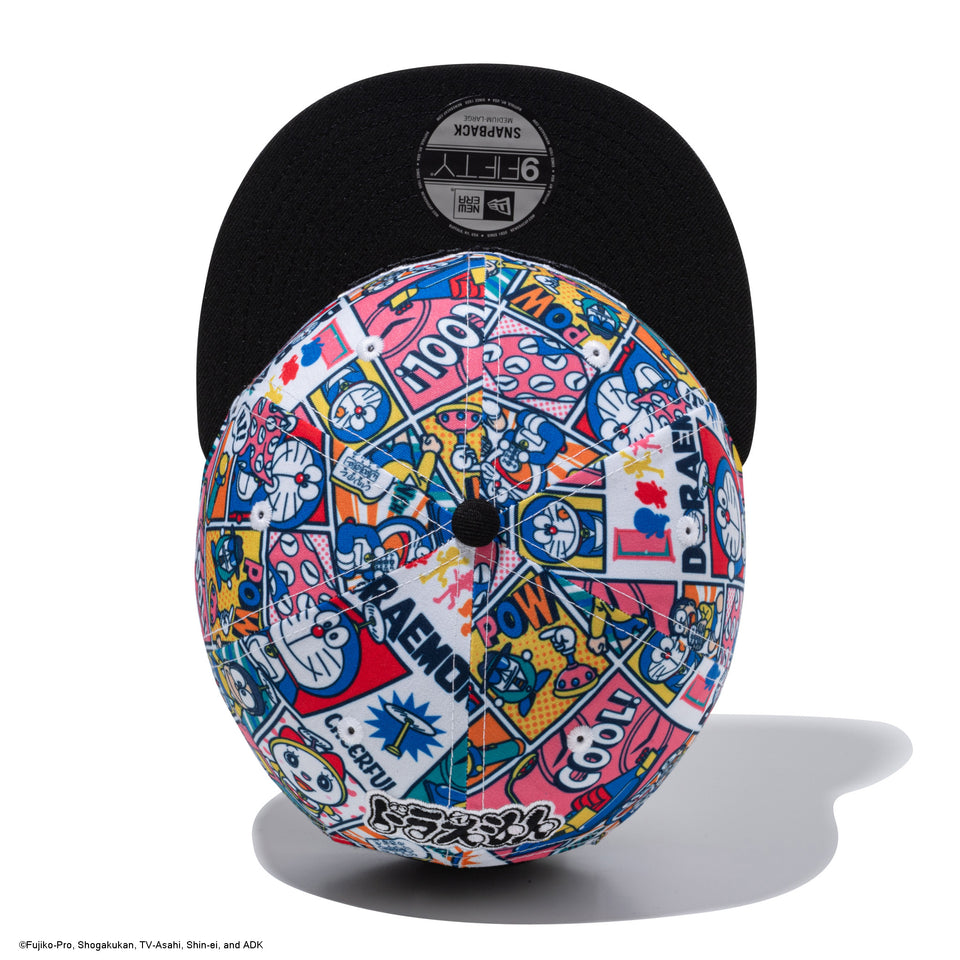9FIFTY ドラえもん コミック オールオーバープリント ブラックバイザー | NEW ERA ニューエラ公式オンラインストア