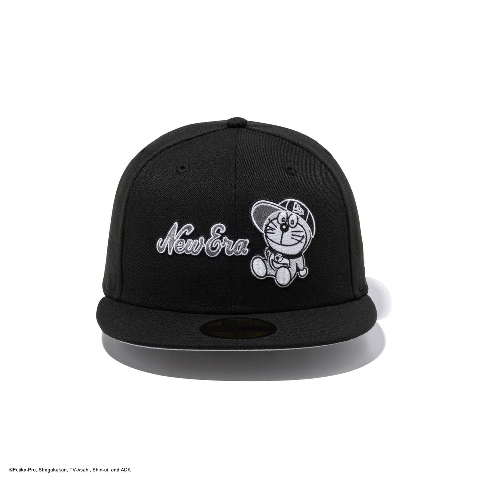 59FIFTY ドラえもん New Era キャップ ブラック × モノトーンカラー | NEW ERA ニューエラ公式オンラインストア