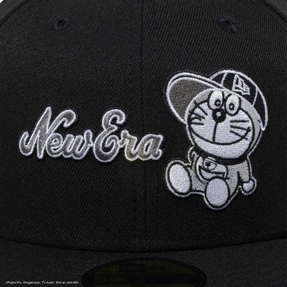 59FIFTY ドラえもん New Era キャップ ブラック × モノトーンカラー | NEW ERA ニューエラ公式オンラインストア