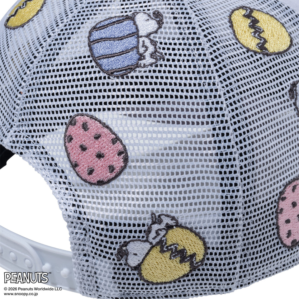 キッズ Youth 9TWENTY トラッカー PEANUTS ピーナッツ EASTER ホワイト/フレッシュミント | NEW ERA ニューエラ公式オンラインストア