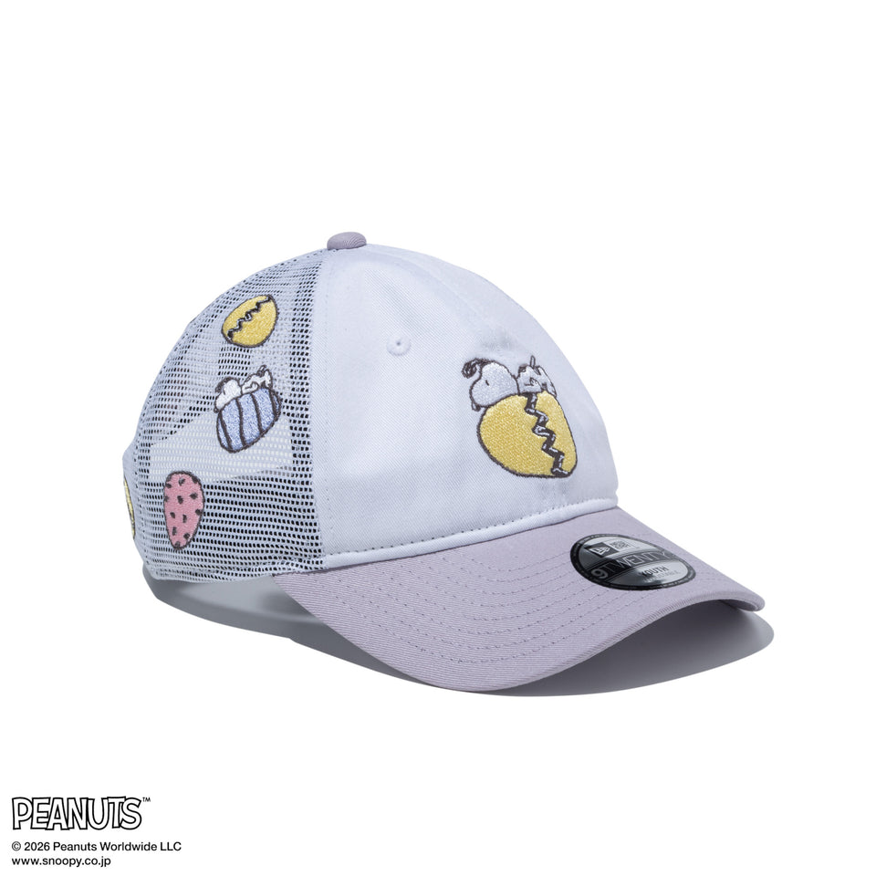キッズ Youth 9TWENTY トラッカー PEANUTS ピーナッツ EASTER ホワイト/フレッシュミント | NEW ERA ニューエラ公式オンラインストア