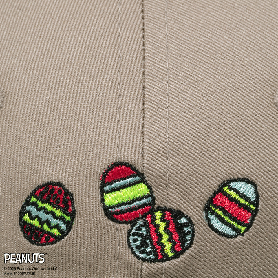 キッズ Youth 9TWENTY PEANUTS ピーナッツ EASTER スヌーピー ウッドストック アッシュブラウン | NEW ERA ニューエラ公式オンラインストア