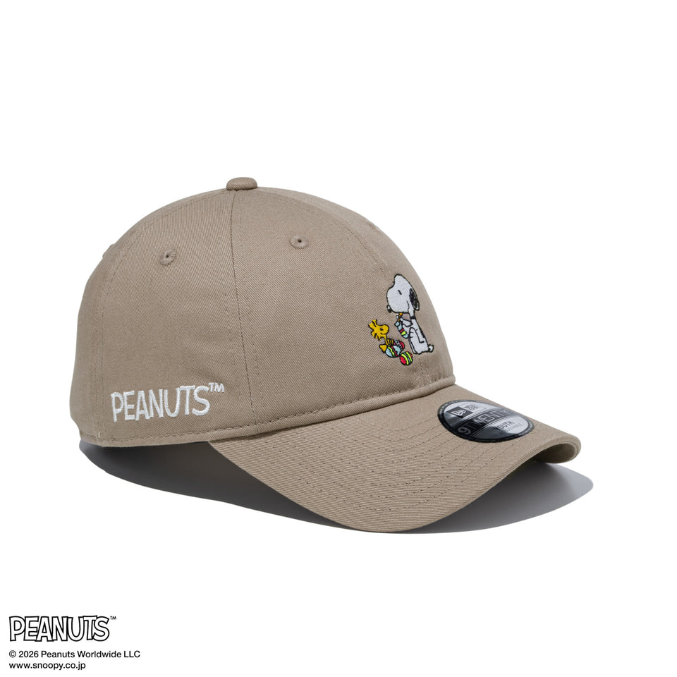 キッズ Youth 9TWENTY PEANUTS ピーナッツ EASTER スヌーピー ウッドストック アッシュブラウン | NEW ERA ニューエラ公式オンラインストア
