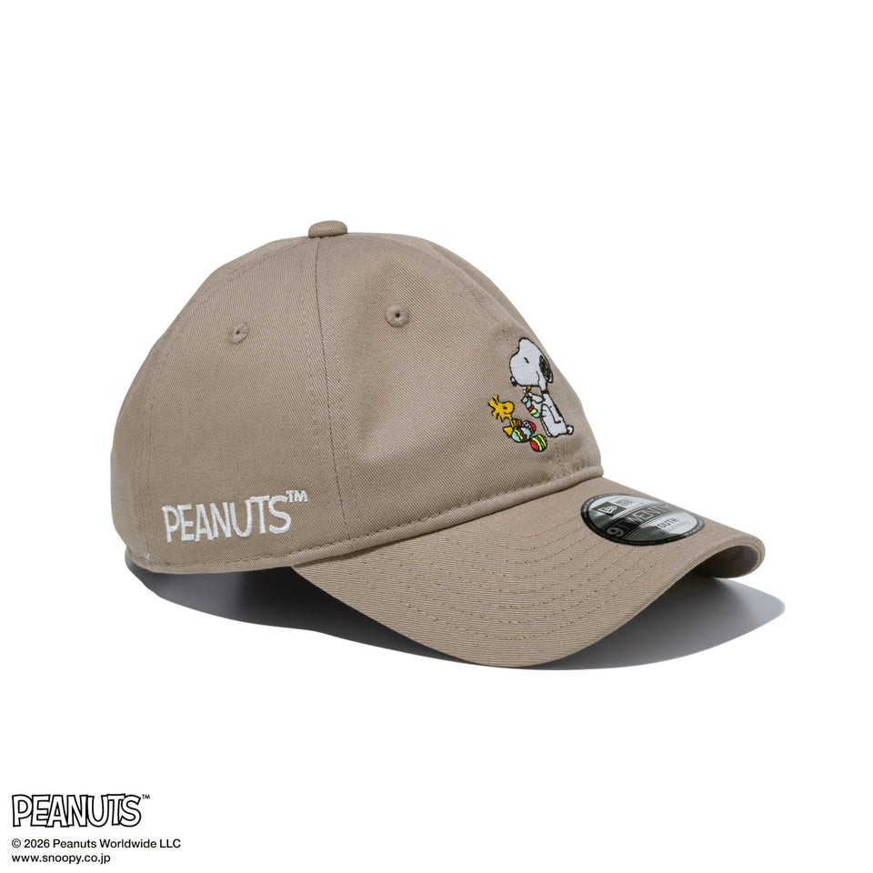 キッズ Youth 9TWENTY PEANUTS ピーナッツ EASTER スヌーピー ウッドストック アッシュブラウン | NEW ERA ニューエラ公式オンラインストア