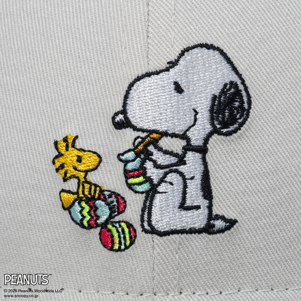 9FORTY PEANUTS ピーナッツ EASTER スヌーピー ウッドストック アイボリー | NEW ERA ニューエラ公式オンラインストア