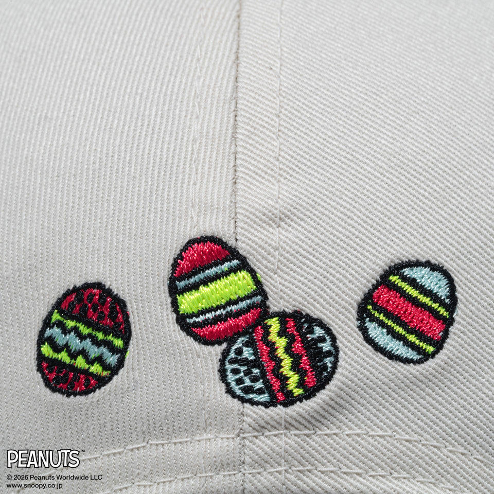 9FORTY PEANUTS ピーナッツ EASTER スヌーピー ウッドストック アイボリー | NEW ERA ニューエラ公式オンラインストア