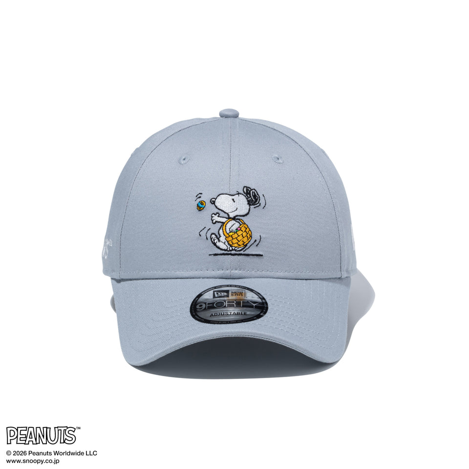9FORTY PEANUTS ピーナッツ EASTER スヌーピー ウッドストック ドルフィングレー | NEW ERA ニューエラ公式オンラインストア