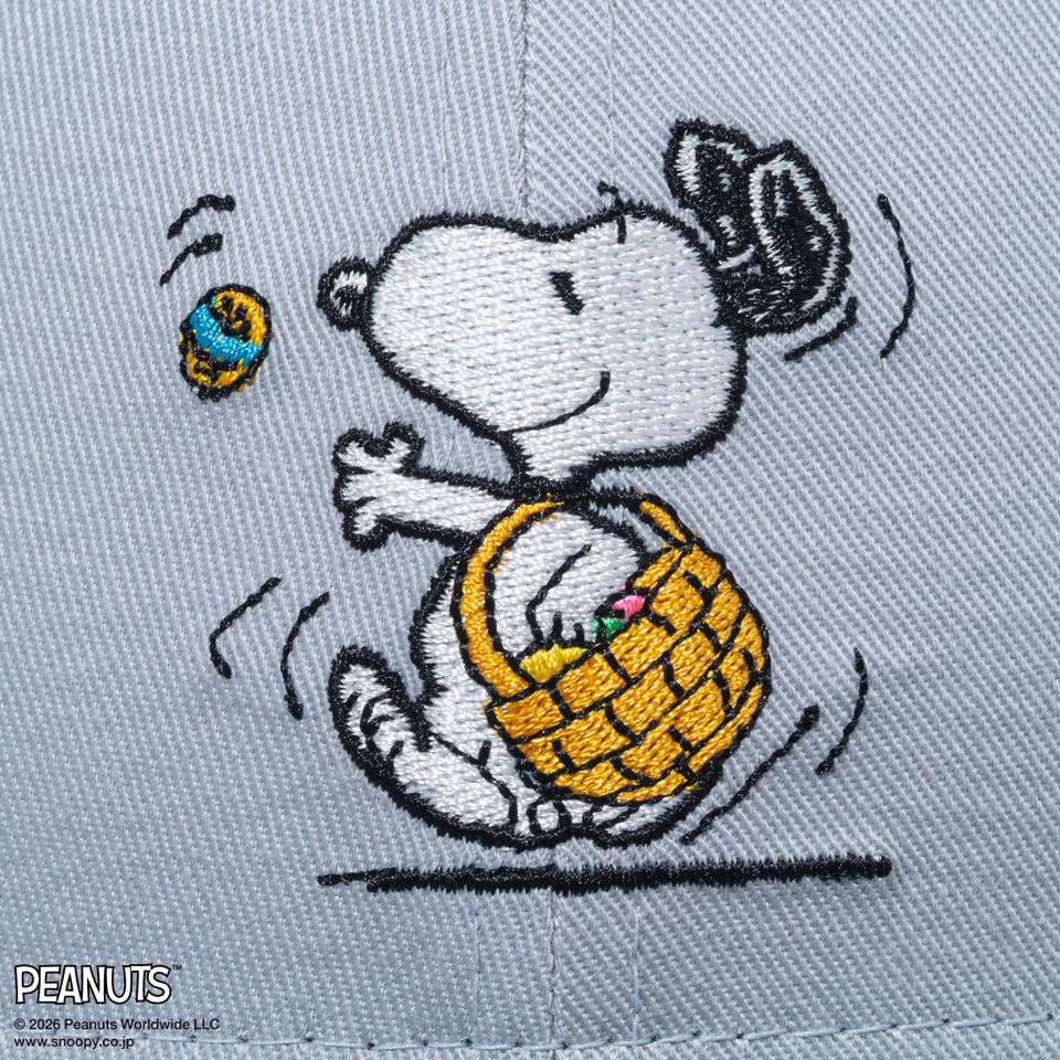 9FORTY PEANUTS ピーナッツ EASTER スヌーピー ウッドストック ドルフィングレー | NEW ERA ニューエラ公式オンラインストア