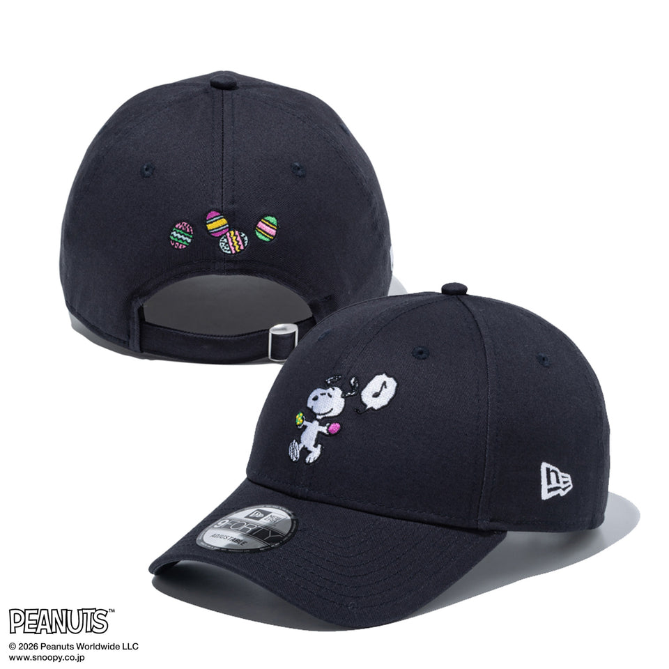 9FORTY PEANUTS ピーナッツ EASTER スヌーピー フェイデッドブラック | NEW ERA ニューエラ公式オンラインストア