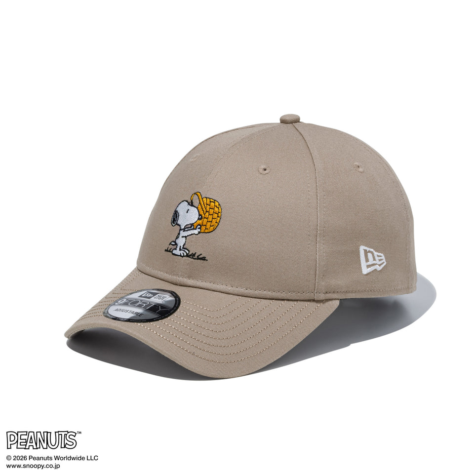 9FORTY PEANUTS ピーナッツ EASTER スヌーピー ウッドストック アッシュブラウン | NEW ERA ニューエラ公式オンラインストア