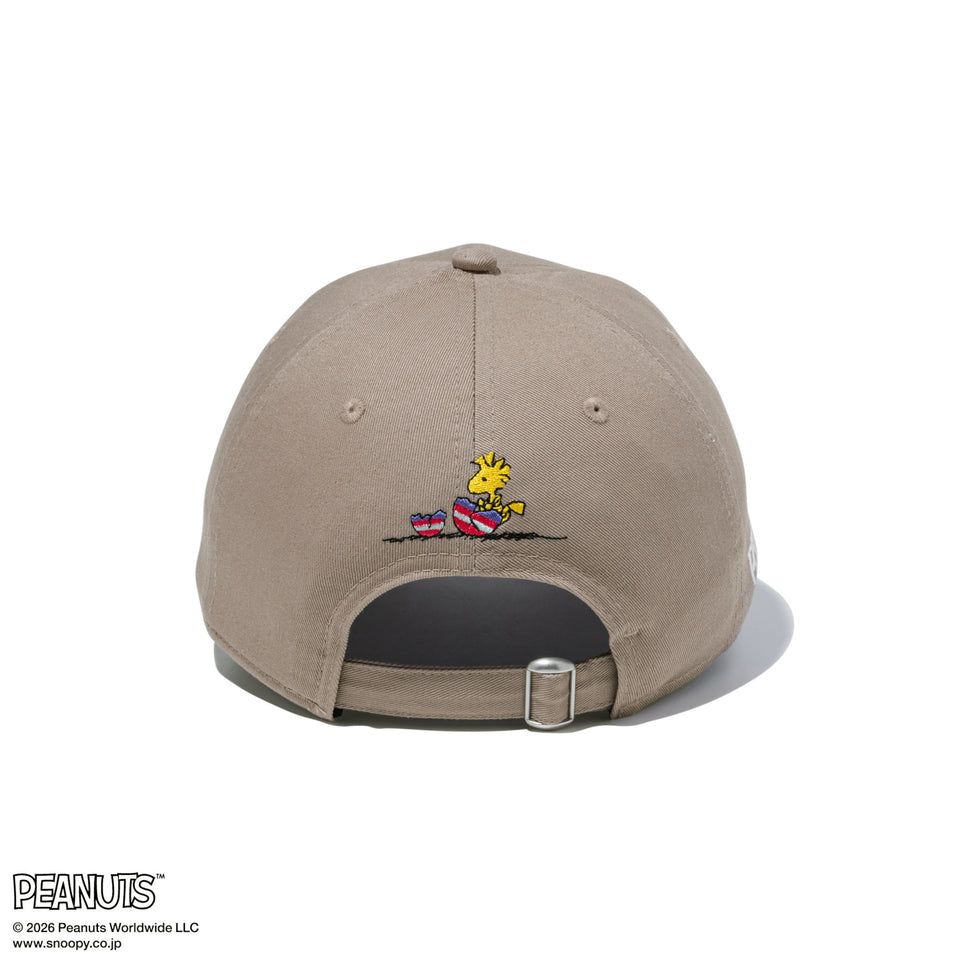 9FORTY PEANUTS ピーナッツ EASTER スヌーピー ウッドストック アッシュブラウン | NEW ERA ニューエラ公式オンラインストア