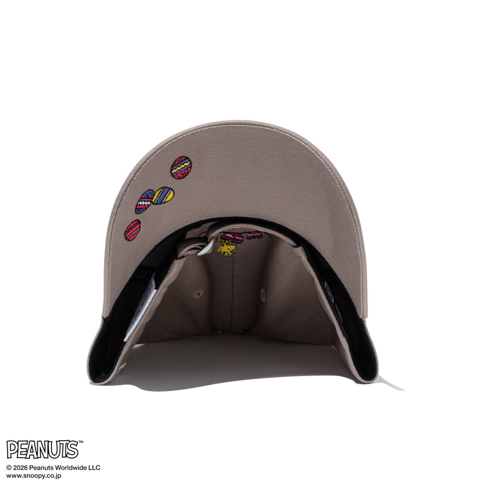 9FORTY PEANUTS ピーナッツ EASTER スヌーピー ウッドストック アッシュブラウン | NEW ERA ニューエラ公式オンラインストア