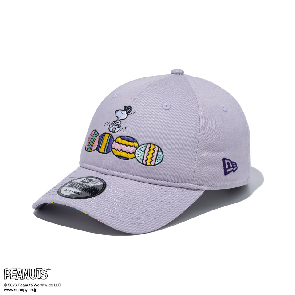 9TWENTY PEANUTS ピーナッツ EASTER スヌーピー ソフトラベンダー | NEW ERA ニューエラ公式オンラインストア