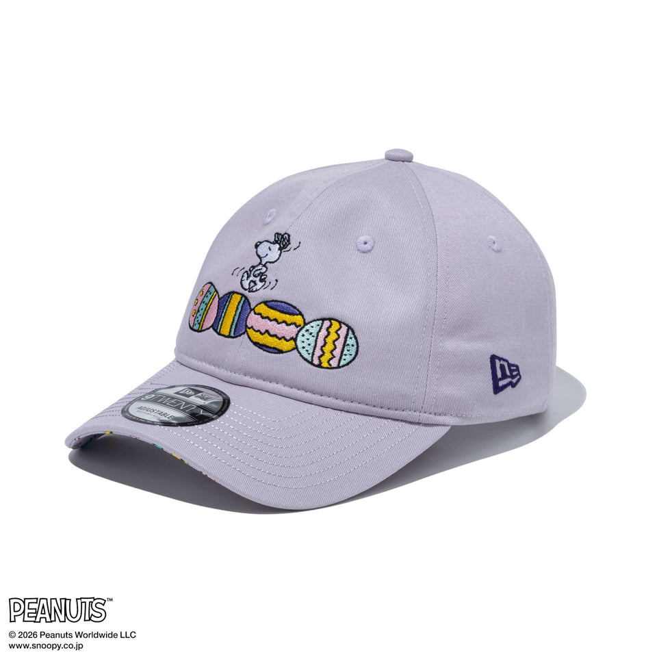9TWENTY PEANUTS ピーナッツ EASTER スヌーピー ソフトラベンダー | NEW ERA ニューエラ公式オンラインストア