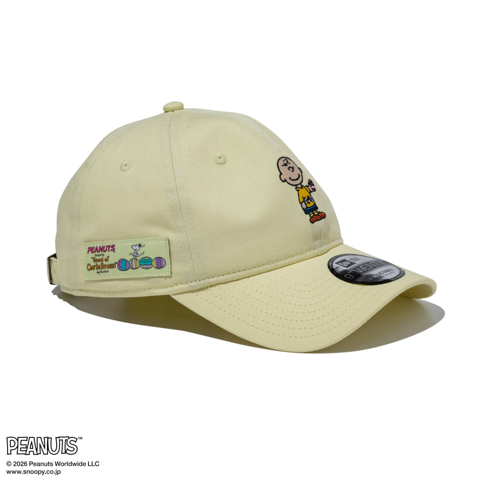 9TWENTY PEANUTS ピーナッツ EASTER チャーリー・ブラウン パウダーイエロー | NEW ERA ニューエラ公式オンラインストア