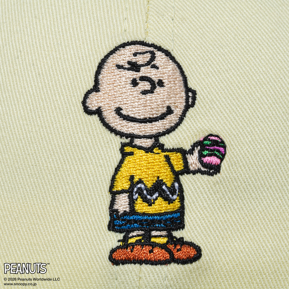 9TWENTY PEANUTS ピーナッツ EASTER チャーリー・ブラウン パウダーイエロー | NEW ERA ニューエラ公式オンラインストア