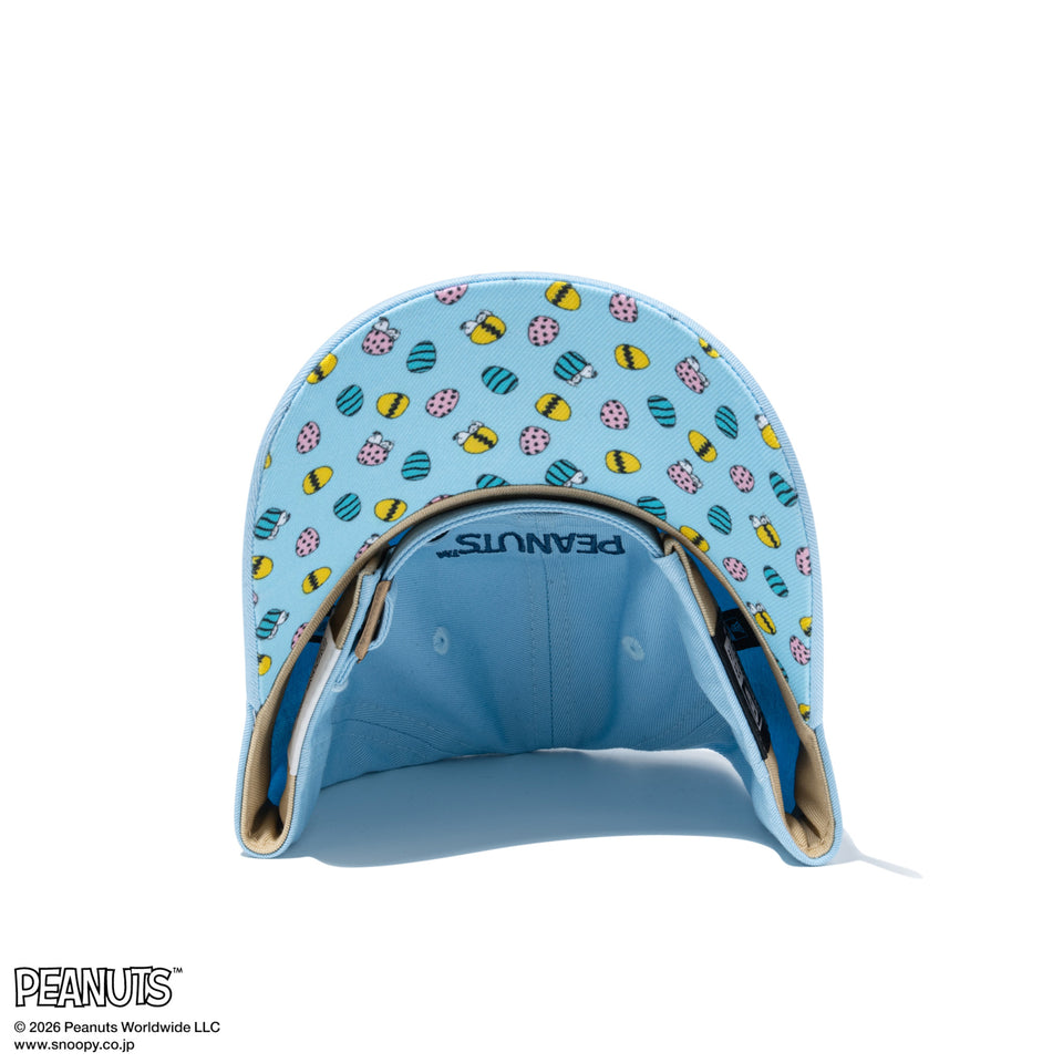 9TWENTY PEANUTS ピーナッツ EASTER スヌーピー ウッドストック グラシアルブルー | NEW ERA ニューエラ公式オンラインストア
