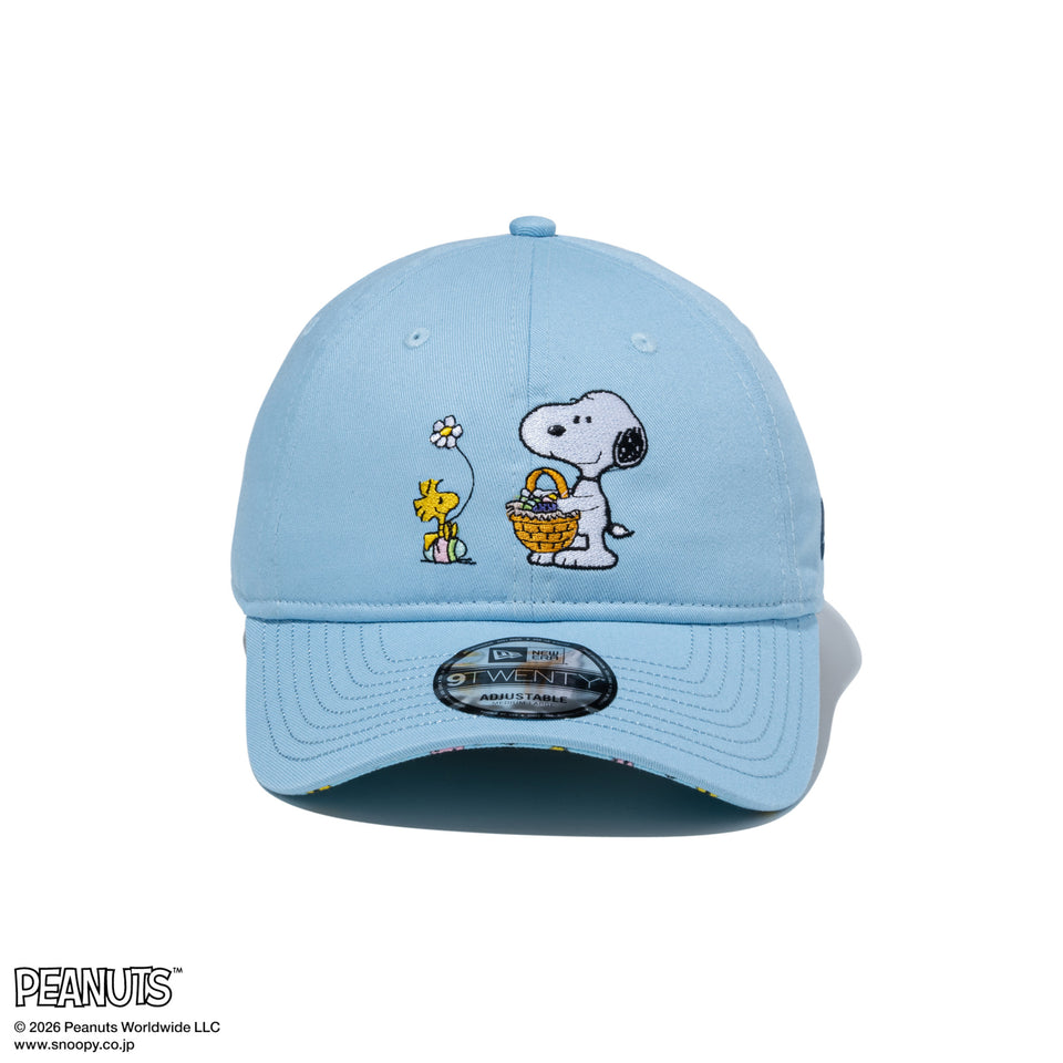 9TWENTY PEANUTS ピーナッツ EASTER スヌーピー ウッドストック グラシアルブルー | NEW ERA ニューエラ公式オンラインストア