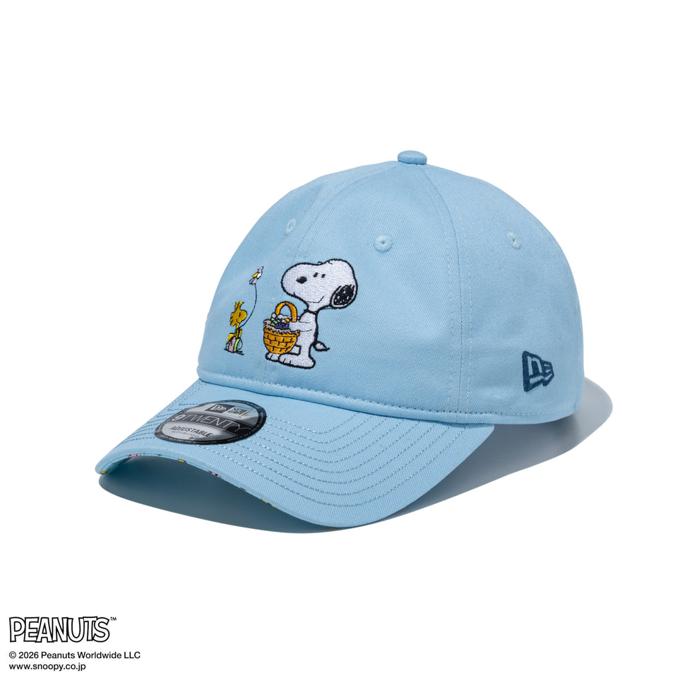9TWENTY PEANUTS ピーナッツ EASTER スヌーピー ウッドストック グラシアルブルー | NEW ERA ニューエラ公式オンラインストア