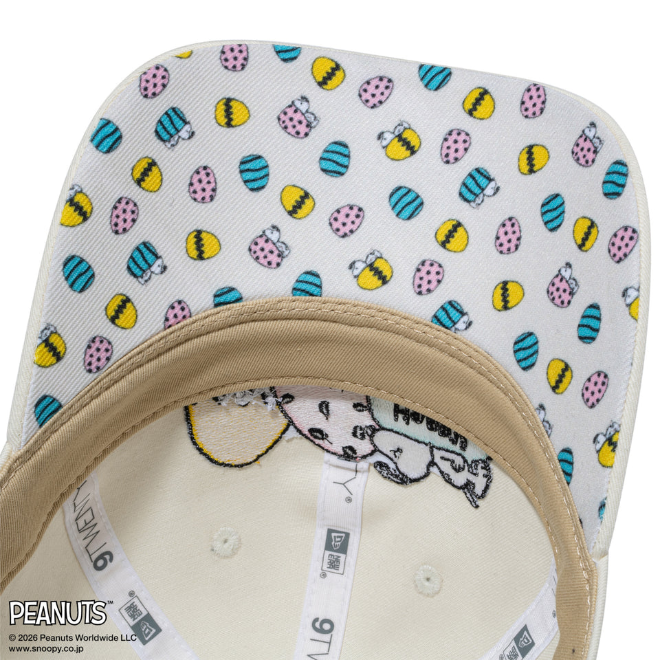 9TWENTY PEANUTS ピーナッツ EASTER スヌーピー クロームホワイト | NEW ERA ニューエラ公式オンラインストア