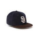 キッズ Youth 9FIFTY Corduroy コーデュロイ サンディエゴ・パドレス ネイビー ダークブラウン | NEW ERA ニューエラ公式オンラインストア