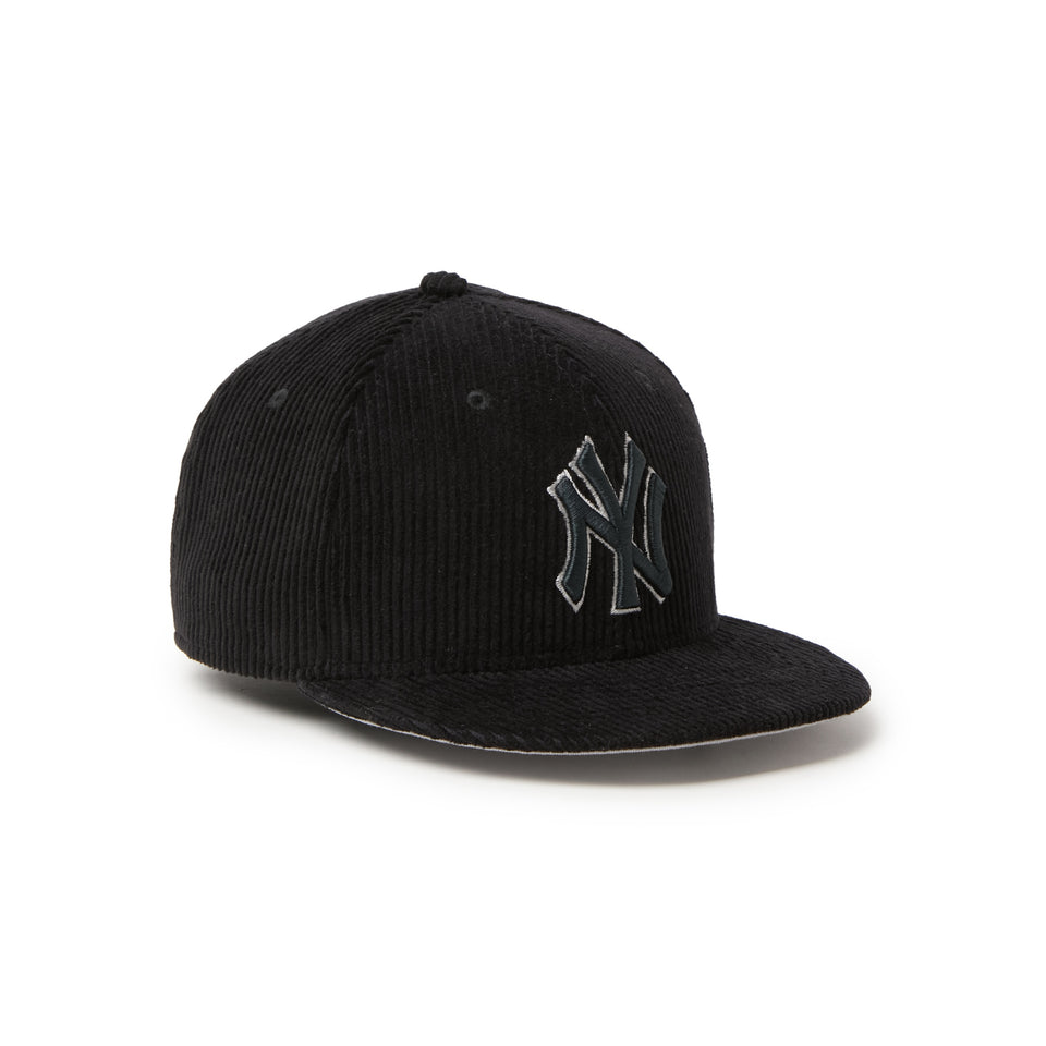 キッズ Youth 9FIFTY Corduroy コーデュロイ ニューヨーク・ヤンキース ブラック | NEW ERA ニューエラ公式オンラインストア