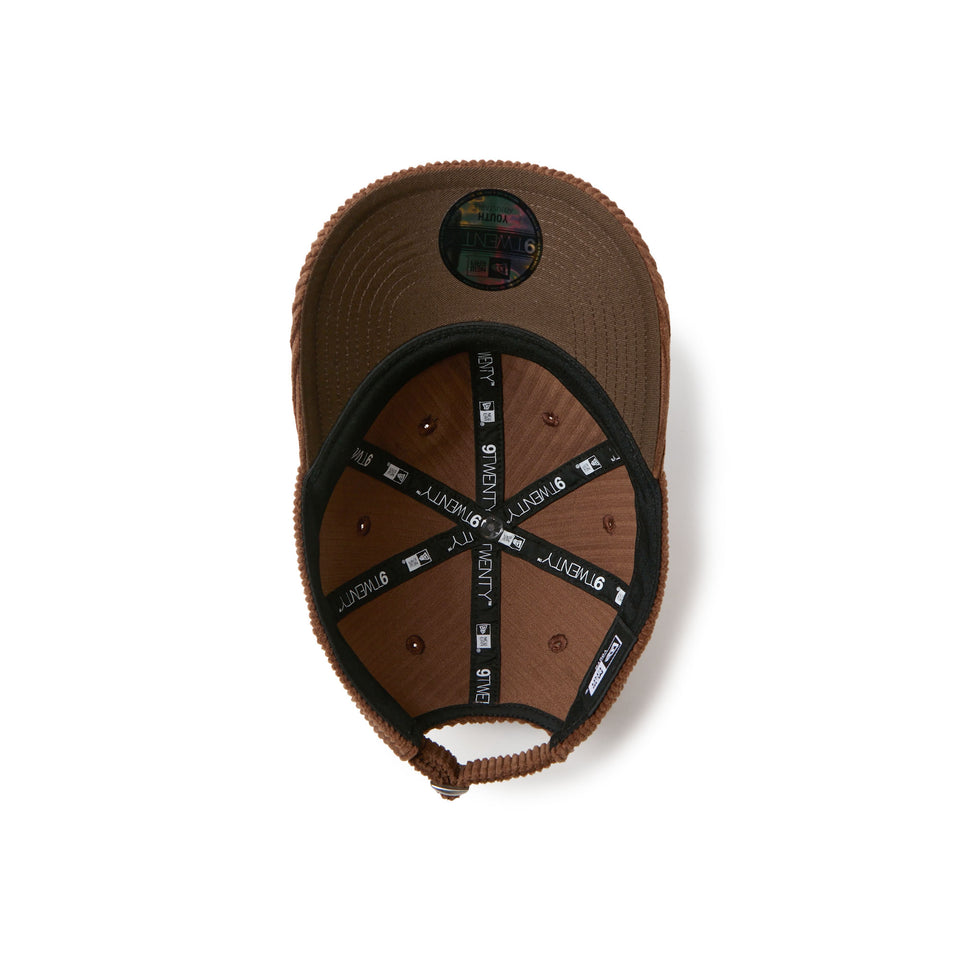 キッズ Youth 9TWENTY ベーシック Corduroy コーデュロイ  ブラウン | NEW ERA ニューエラ公式オンラインストア