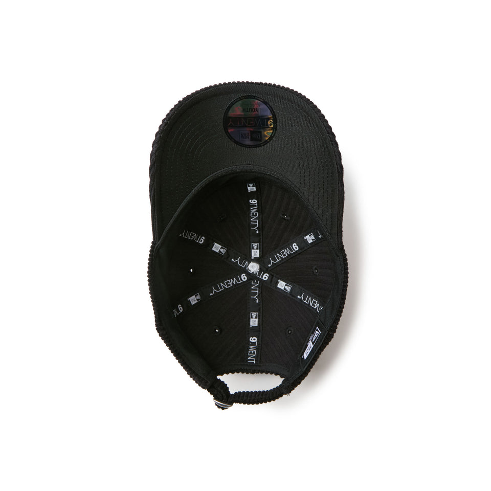 キッズ Youth 9TWENTY ベーシック Corduroy コーデュロイ  ブラック | NEW ERA ニューエラ公式オンラインストア