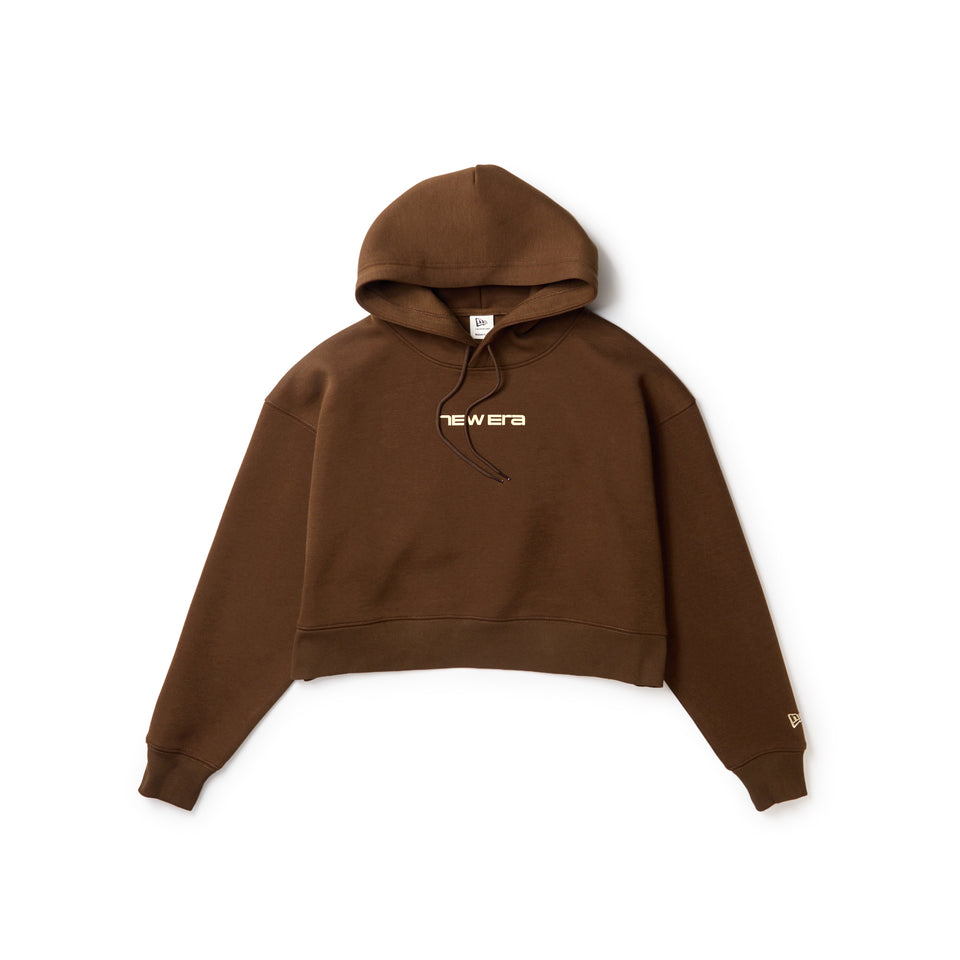 Women's テックスウェット フーディー ブランドネームロゴ ブラウン｜パフォーマンスアパレル | NEW ERA ニューエラ公式オンラインストア