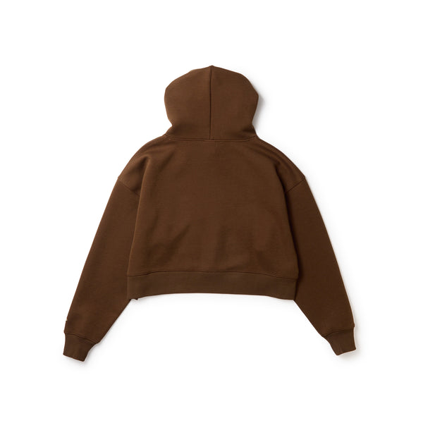Women's テックスウェット フーディー ブランドネームロゴ ブラウン｜パフォーマンスアパレル | NEW ERA ニューエラ公式オンラインストア
