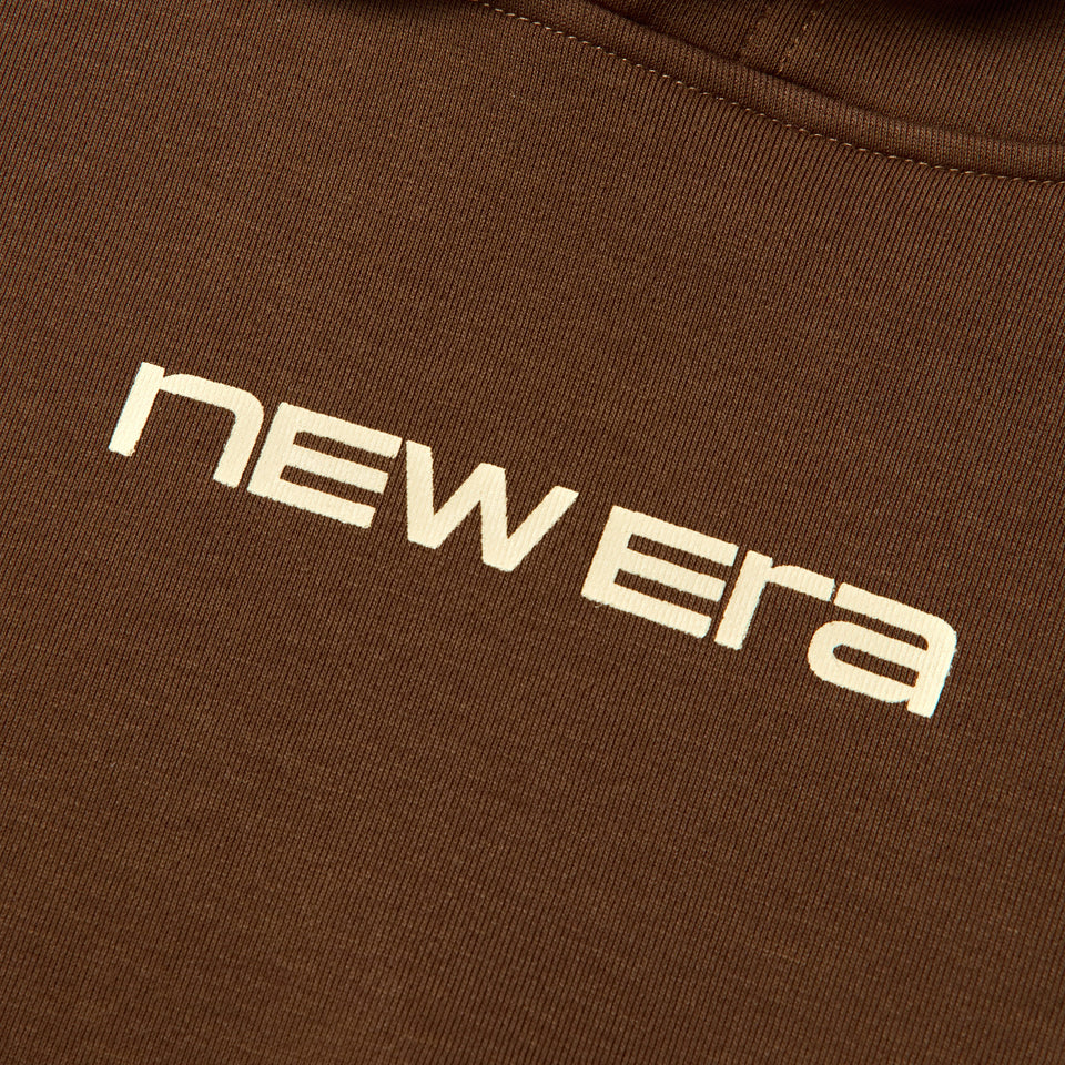 Women's テックスウェット フーディー ブランドネームロゴ ブラウン｜パフォーマンスアパレル | NEW ERA ニューエラ公式オンラインストア